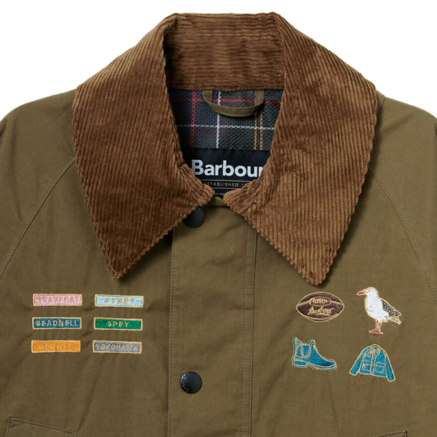 〈Barbour〉刺繍イベントを開催！	 																			