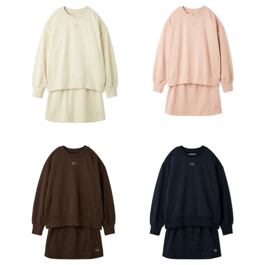 新年限定！クリスタルが煌めくセットアップ