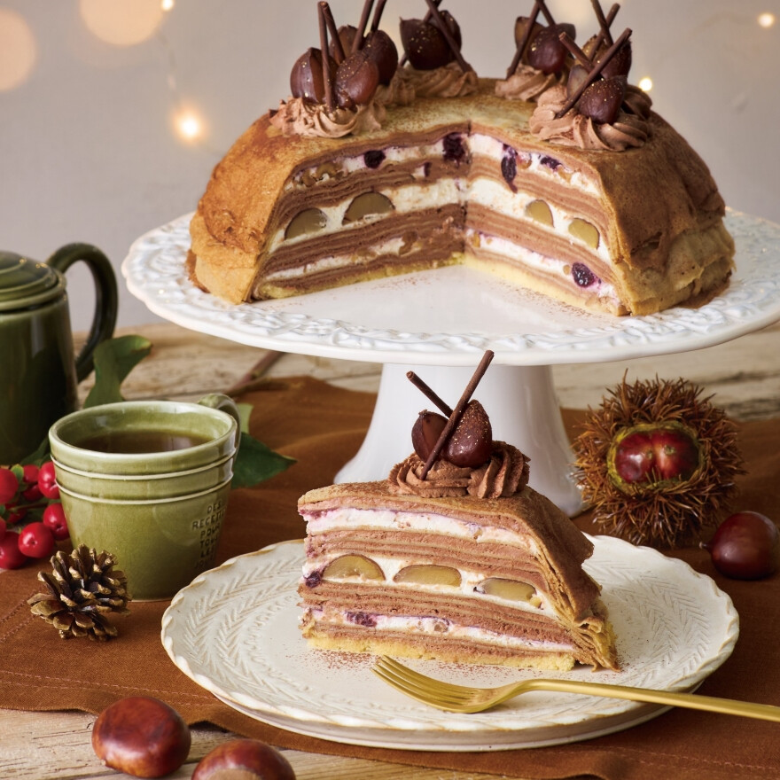 クリスマス限定ミルクレープ第２弾