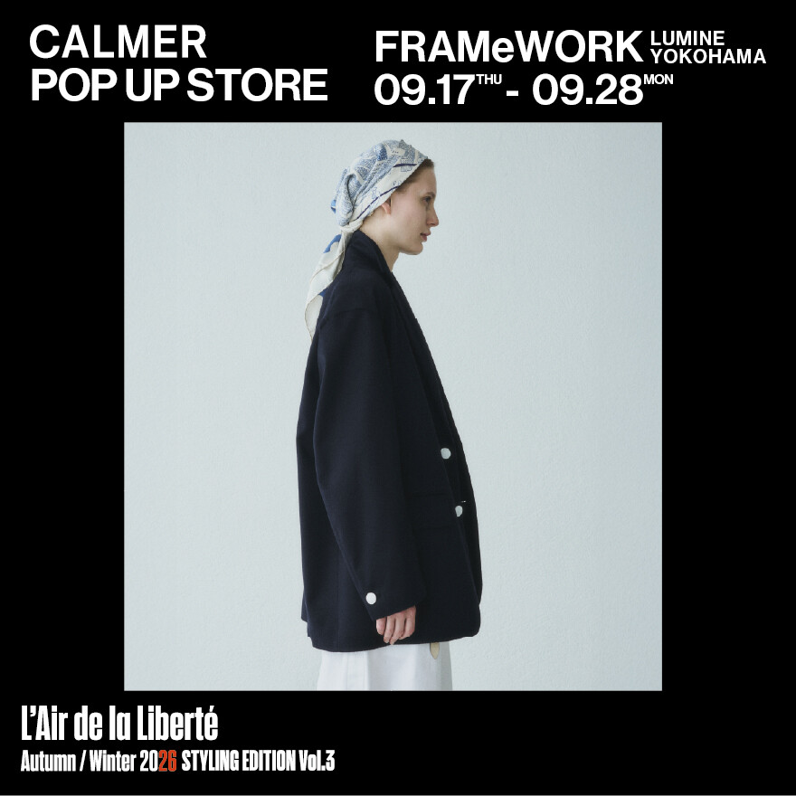 CALMER POP UP STORE