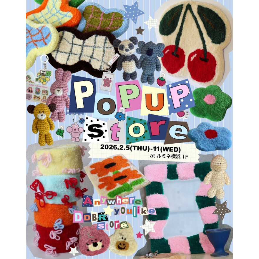 期間限定ショップ【1F Any where you like】