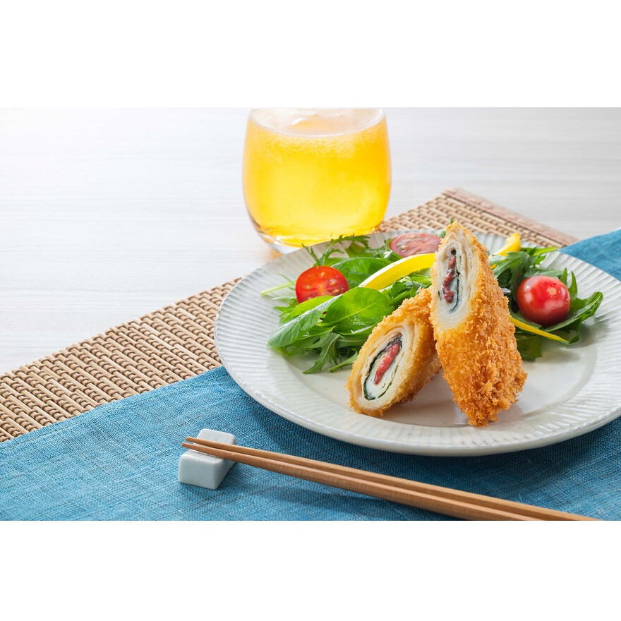 チキン梅しそ巻きかつ期間限定で販売