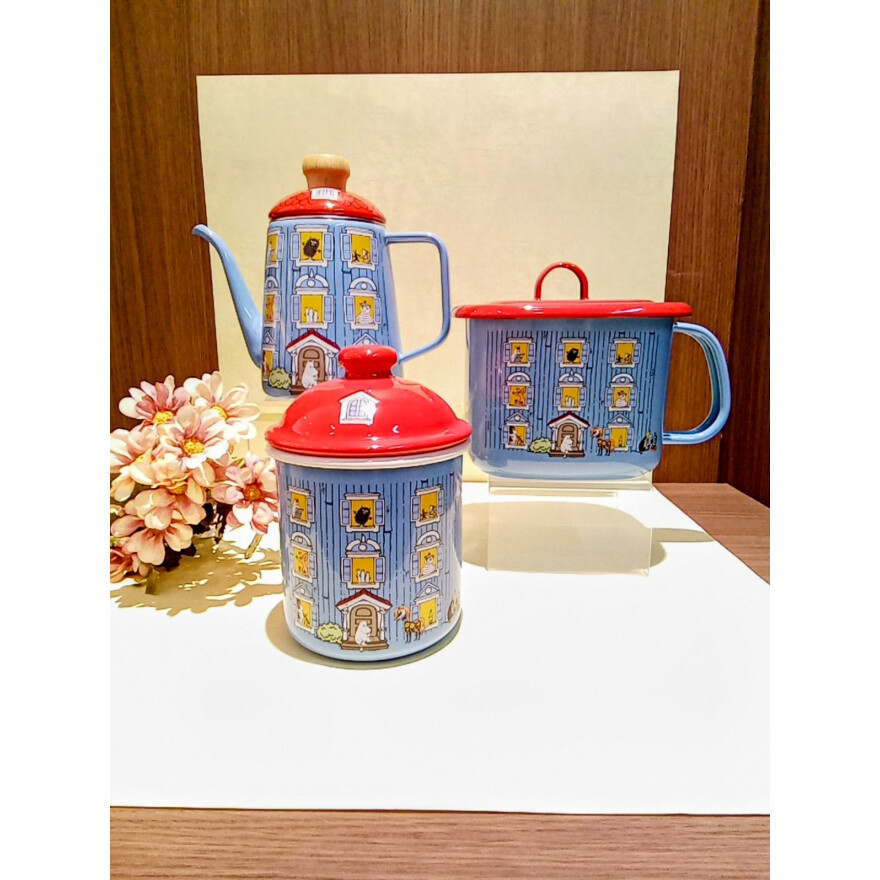 FUJIホーロー　ムーミンハウスシリーズ