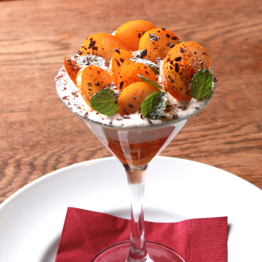 きんかんのパフェ 季節限定パフェ