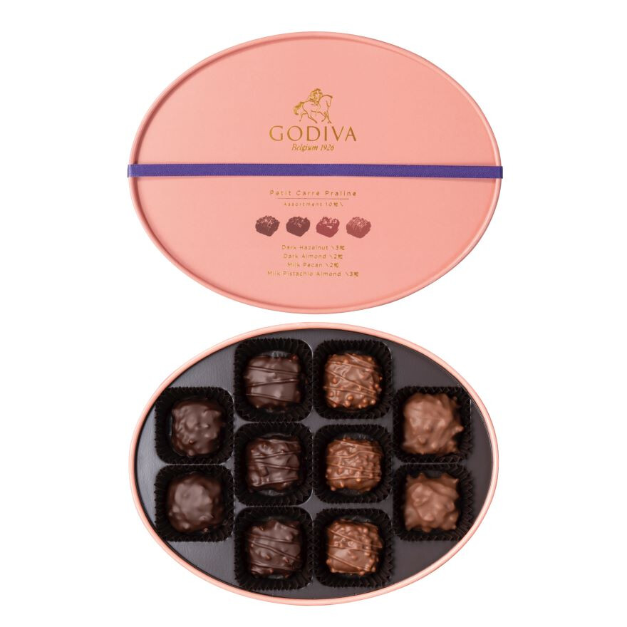 ゴディバ　プティ　カレ　プラリネ