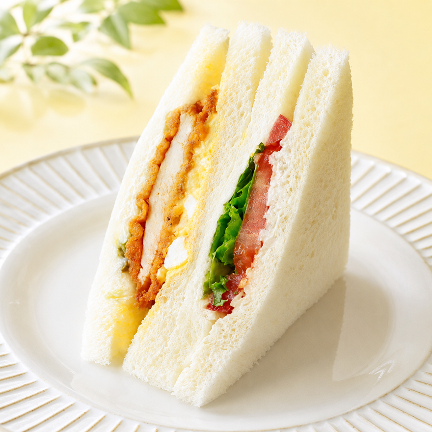夏に食べたいピリ辛サンド