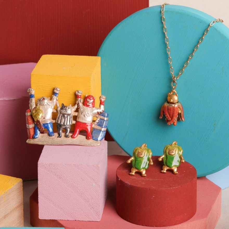 猫アクセサリー♪