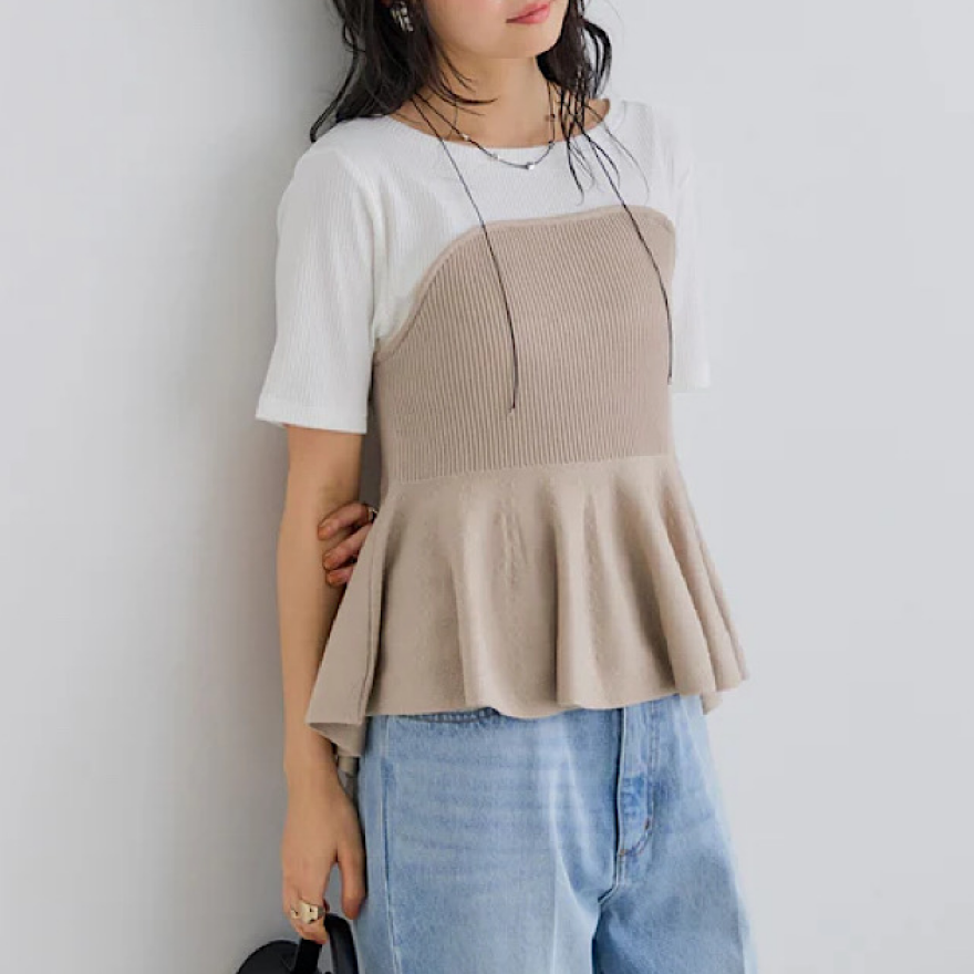 一枚で華やかに決まるトップス入荷！