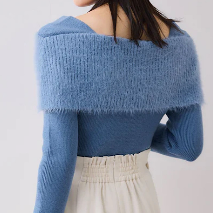 冬のオフショルニット入荷！
