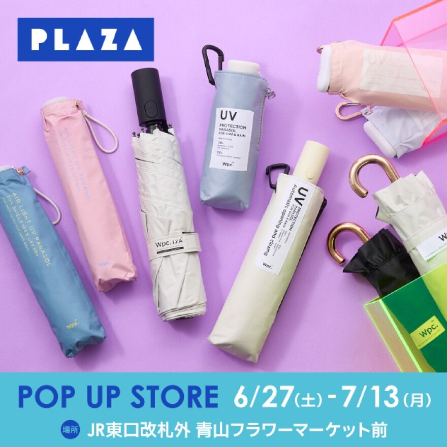 PLAZA POPUP SHOP開催