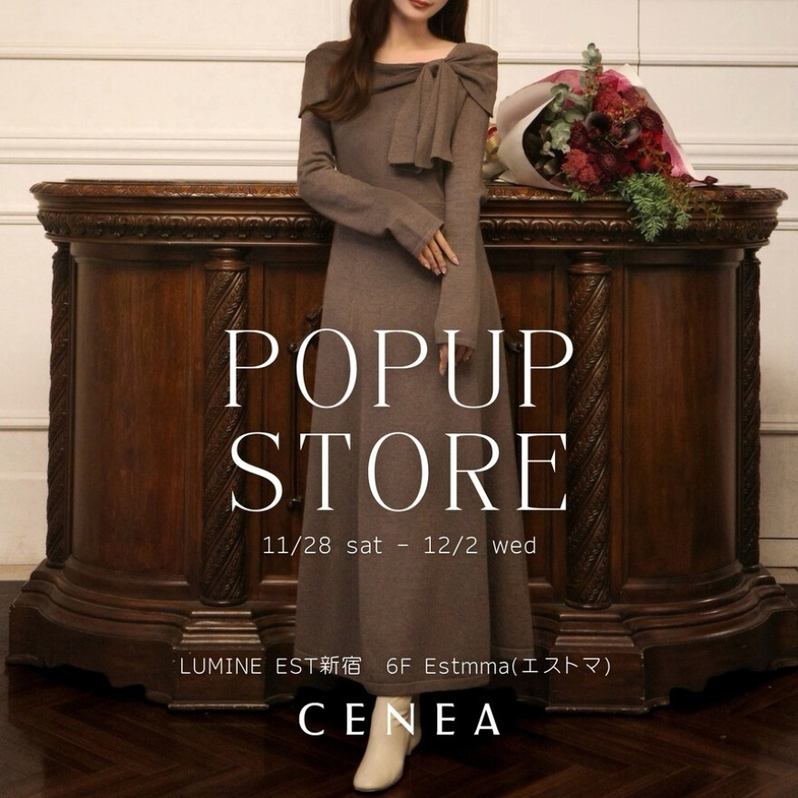 CENEA POPUP開催
