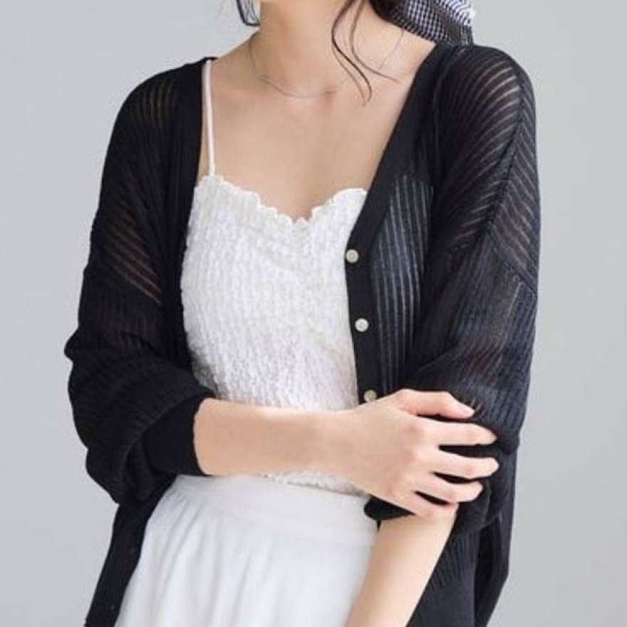 シアーカーディガンが入荷!!