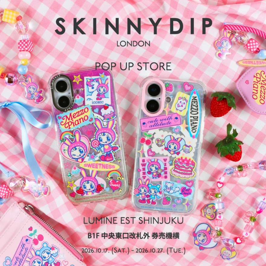 SKINNYDIP POPUP開催！