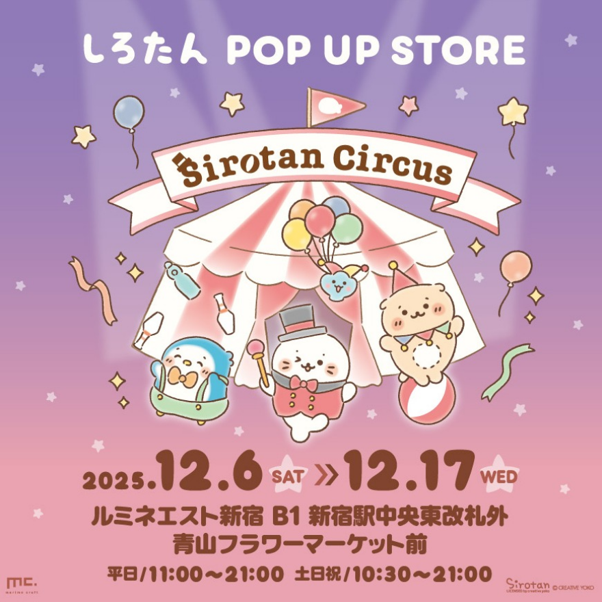 しろたん POP UP STORE