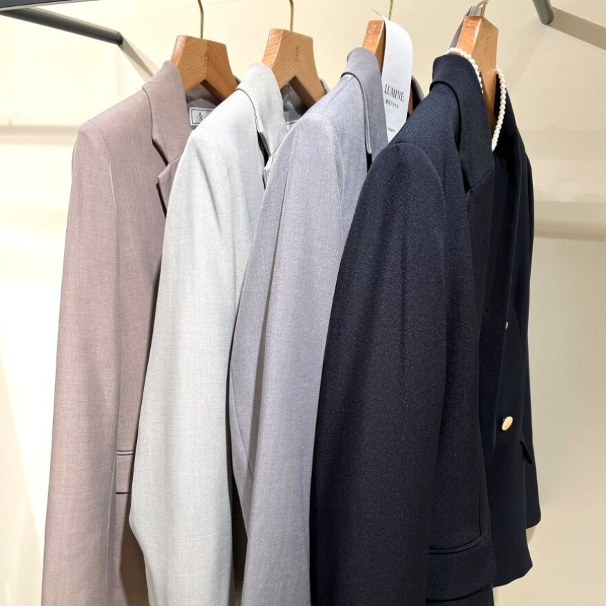 クリアツイル金釦ジャケット