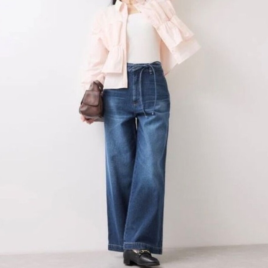 ジャガード生地が華やかなデニムが入荷!