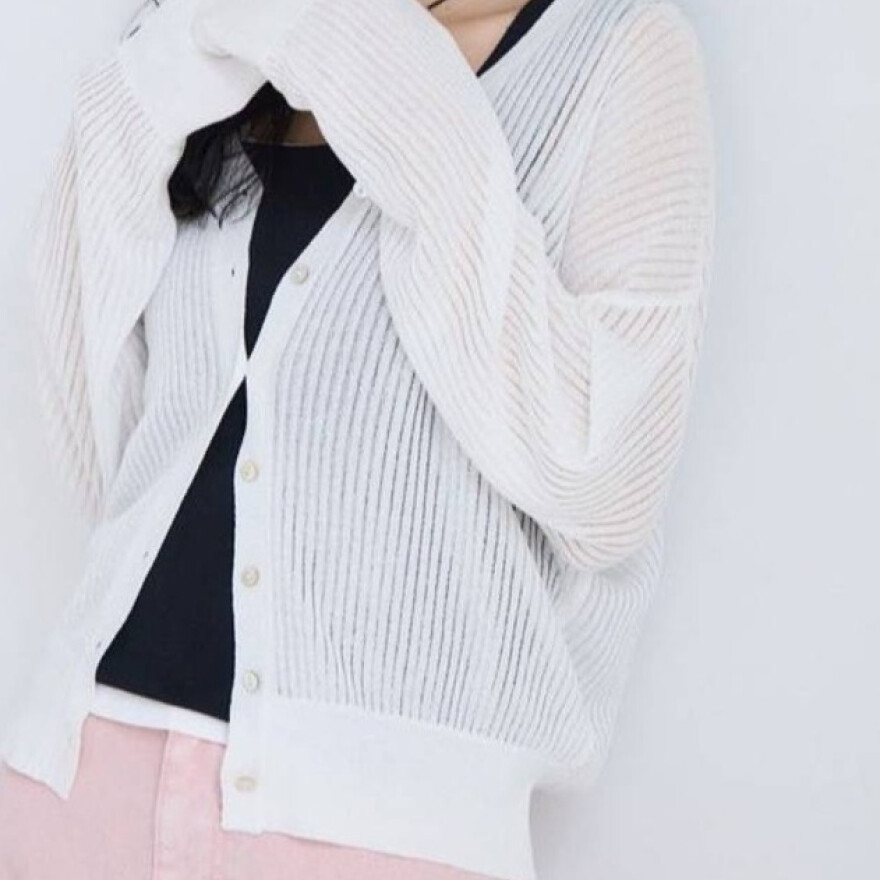 シアーカーディガンが入荷!!