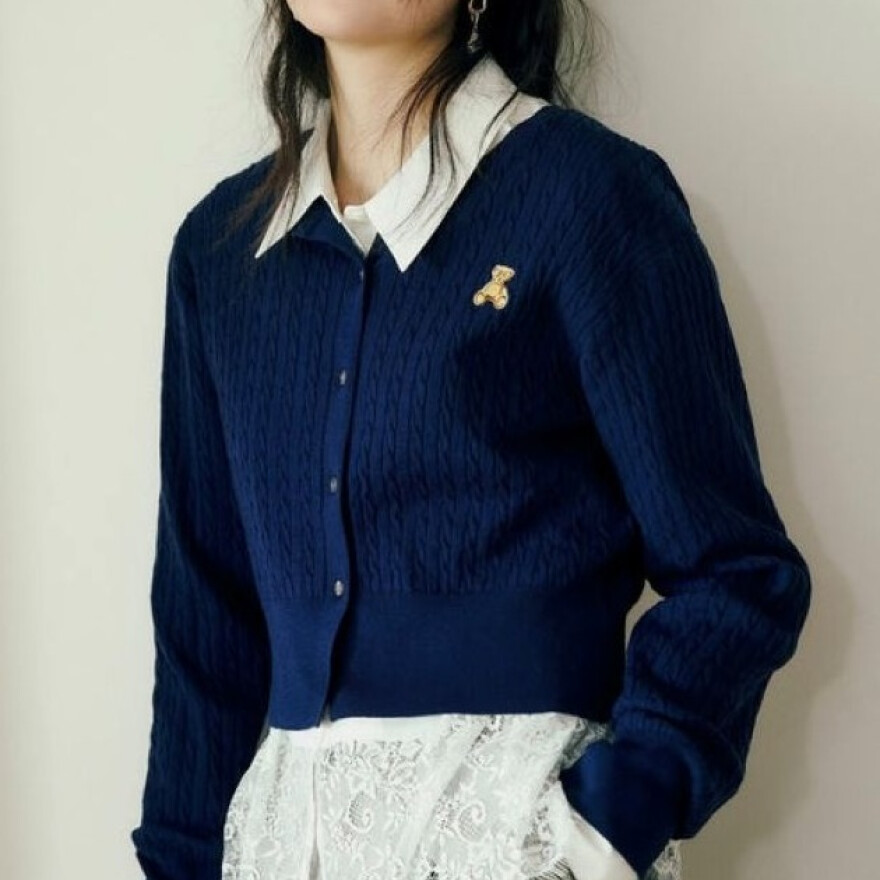 POLO BCS ケーブルカーディガン