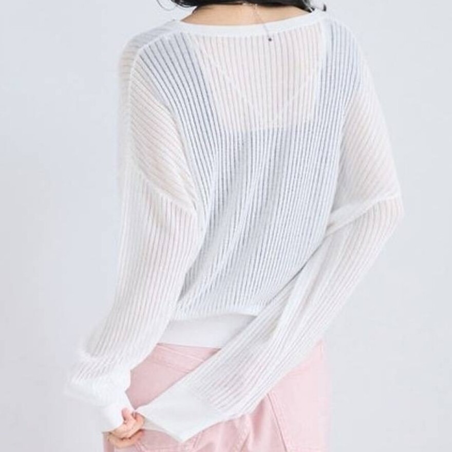 シアーカーディガンが入荷!!