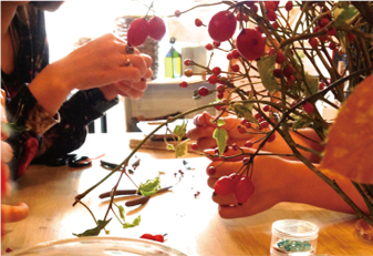 ほんものの植物で作るアクセサリー